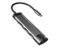 Natec MULTIPORT ADAPTER FOWLER GO USB-C 5W1 HUB ->USB 3.0 2X, HDMI - 1470243 - zdjęcie 1